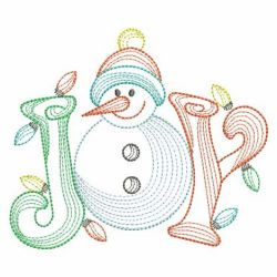 Rippled Christmas2 08(Md) machine embroidery designs