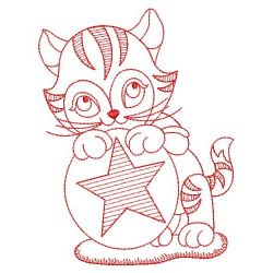 Redwork Baby Animals 03(Sm) machine embroidery designs