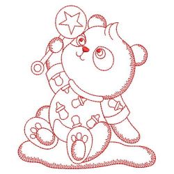 Redwork Baby Animals 05(Lg) machine embroidery designs