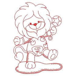 Redwork Baby Animals 09(Md) machine embroidery designs