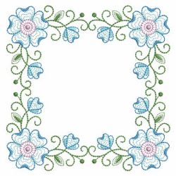 Colorful Flower Quilts 04(Sm) machine embroidery designs