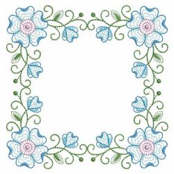 Colorful Flower Quilts 04(Sm) machine embroidery designs