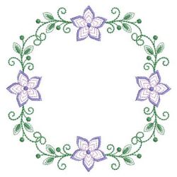 Colorful Flower Quilts 06(Md) machine embroidery designs
