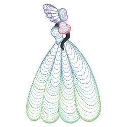 Rippled Girls 01(Md) machine embroidery designs