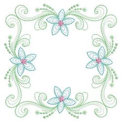 Rippled Flower Quilt 03(Sm) machine embroidery designs