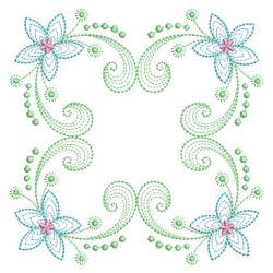 Rippled Flower Quilt 07(Md) machine embroidery designs