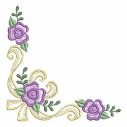 Heirloom Roses 07 machine embroidery designs