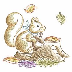 Autumn Animals 05(Sm) machine embroidery designs