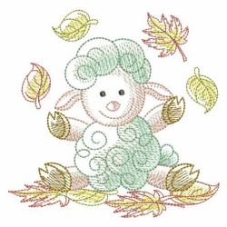 Autumn Animals 07(Sm) machine embroidery designs