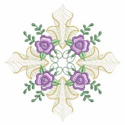 Rippled Rose Quilts 02(Md) machine embroidery designs