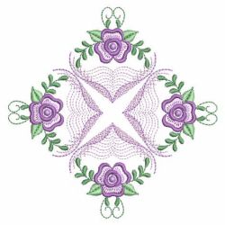 Rippled Rose Quilts 04(Md) machine embroidery designs