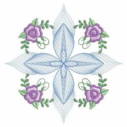 Rippled Rose Quilts 08(Lg) machine embroidery designs