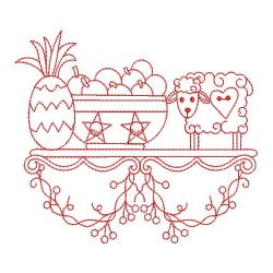 Redwork Folk Art 03(Lg) machine embroidery designs