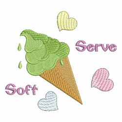 Ice Cream 03 machine embroidery designs