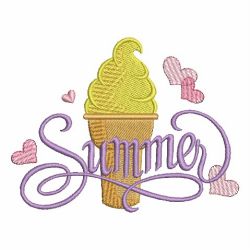 Ice Cream 08 machine embroidery designs