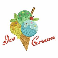 Ice Cream 10 machine embroidery designs