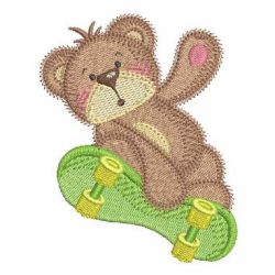 Cute Teddy Bear 1 09 machine embroidery designs