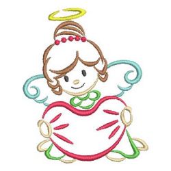 Little Angel 07 machine embroidery designs