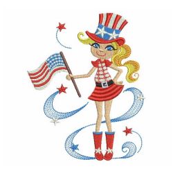 Patriotic Girl 02