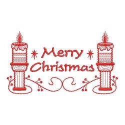 Redwork Christmas 09(Md) machine embroidery designs