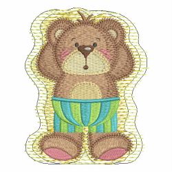 Cute Teddy Bear 2 04 machine embroidery designs