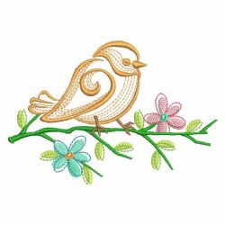 Flower and Bird(Lg) machine embroidery designs