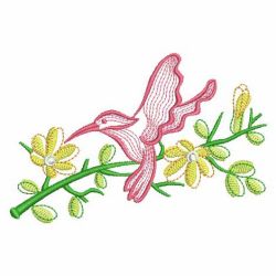 Flower and Bird 07(Md) machine embroidery designs