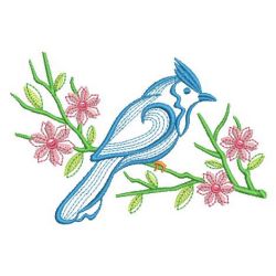 Flower and Bird 08(Md) machine embroidery designs