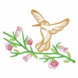 Flower and Bird 09(Md) machine embroidery designs