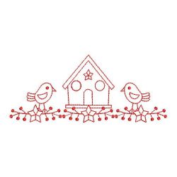 Redwork Happy Farm 03(Lg) machine embroidery designs