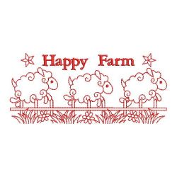 Redwork Happy Farm 04(Md)