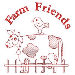 Redwork Happy Farm 10(Md)