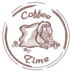 Coffee Time 07(Sm) machine embroidery designs