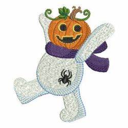 Halloween Polar Bear 09 machine embroidery designs