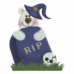 Halloween Polar Bear 13 machine embroidery designs