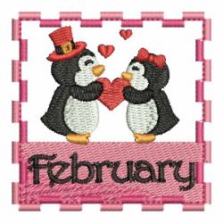 Months of the Year 02 machine embroidery designs