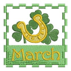 Months of the Year 03 machine embroidery designs
