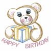 Birthday Teddy Bear(Sm)