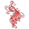 Heirloom Redwork Peacocks 01(Lg)