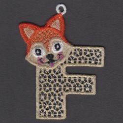 FSL Animal Alphabets 06 machine embroidery designs