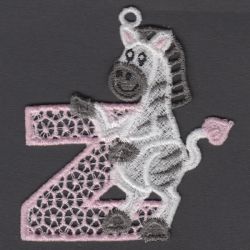 FSL Animal Alphabets 26 machine embroidery designs