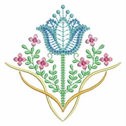 Fancy Flower Quilt 1 08