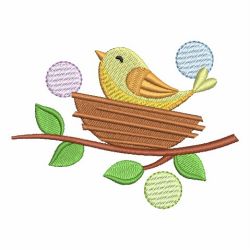 Colorful Birds 05 machine embroidery designs