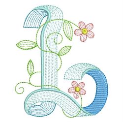 Rippled Alphabet 12 machine embroidery designs