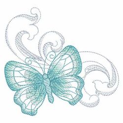Baroque Butterfly 07(Lg) machine embroidery designs