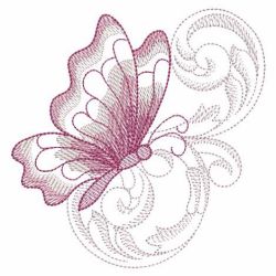 Baroque Butterfly 10(Md) machine embroidery designs