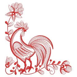 Redwork Chickens 03(Md)