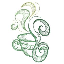 Rippled Tea Time 11(Md) machine embroidery designs