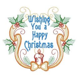 Merry Christmas 01(Md) machine embroidery designs