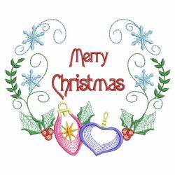 Merry Christmas 06(Md) machine embroidery designs